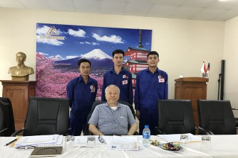 建設会社T　とび職種のベトナム人技能実習生の面接